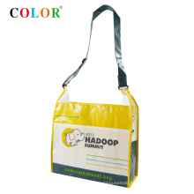 cute pp non woven shoulder bag with pocket